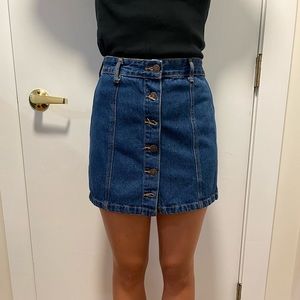 Forever 21 jeans skirt